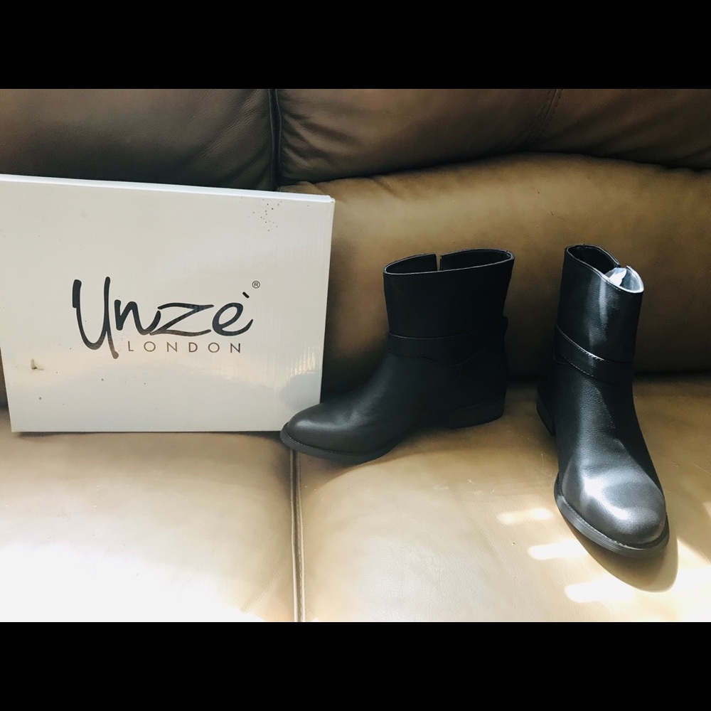 Unze London Women’s Slip On Boots NWOT